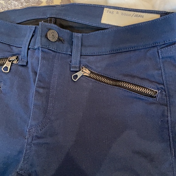 Rag and bone navy jeans - Picture 7 of 7